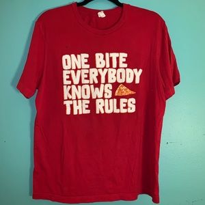 Barstool sports pizza tee size Large